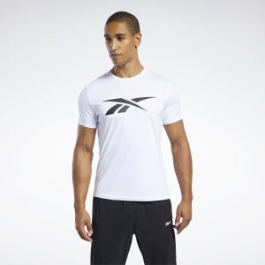 Reebok Workout Ready T Shirt Herren - Weiß - DE 925-NZJ